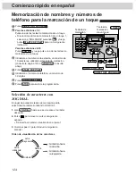 Preview for 124 page of Panasonic KX-FM255 Operating Instructions Manual