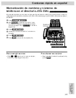 Preview for 125 page of Panasonic KX-FM255 Operating Instructions Manual