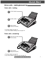 Preview for 7 page of Panasonic KX-FM280 Operating Instructions Manual