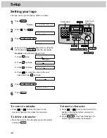 Предварительный просмотр 30 страницы Panasonic KX-FM280 Operating Instructions Manual