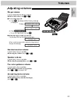 Предварительный просмотр 33 страницы Panasonic KX-FM280 Operating Instructions Manual