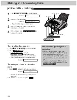 Предварительный просмотр 34 страницы Panasonic KX-FM280 Operating Instructions Manual