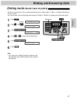 Предварительный просмотр 37 страницы Panasonic KX-FM280 Operating Instructions Manual