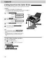 Предварительный просмотр 46 страницы Panasonic KX-FM280 Operating Instructions Manual