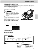 Предварительный просмотр 65 страницы Panasonic KX-FM280 Operating Instructions Manual