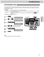 Предварительный просмотр 67 страницы Panasonic KX-FM280 Operating Instructions Manual