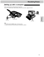 Предварительный просмотр 73 страницы Panasonic KX-FM280 Operating Instructions Manual