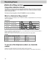 Предварительный просмотр 74 страницы Panasonic KX-FM280 Operating Instructions Manual