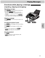 Предварительный просмотр 93 страницы Panasonic KX-FM280 Operating Instructions Manual