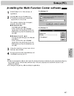 Предварительный просмотр 107 страницы Panasonic KX-FM280 Operating Instructions Manual