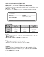 Preview for 2 page of Panasonic KX-FM330E Operating Instructions Manual