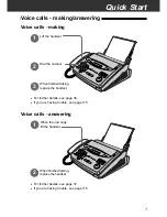 Preview for 9 page of Panasonic KX-FM330E Operating Instructions Manual