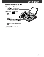 Preview for 15 page of Panasonic KX-FM330E Operating Instructions Manual