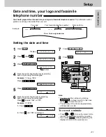 Preview for 33 page of Panasonic KX-FM330E Operating Instructions Manual