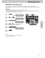 Preview for 77 page of Panasonic KX-FM330E Operating Instructions Manual