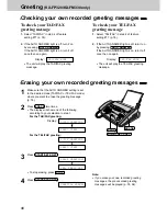 Preview for 98 page of Panasonic KX-FM330E Operating Instructions Manual