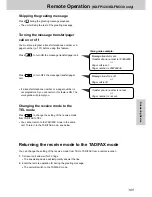 Preview for 107 page of Panasonic KX-FM330E Operating Instructions Manual