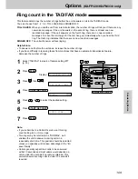 Preview for 111 page of Panasonic KX-FM330E Operating Instructions Manual