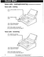 Предварительный просмотр 6 страницы Panasonic KX-FP101 Operating Instructions Manual