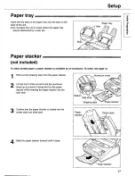 Предварительный просмотр 17 страницы Panasonic KX-FP101 Operating Instructions Manual