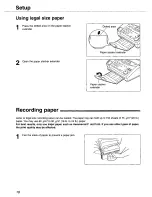 Предварительный просмотр 18 страницы Panasonic KX-FP101 Operating Instructions Manual