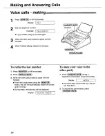 Предварительный просмотр 26 страницы Panasonic KX-FP101 Operating Instructions Manual