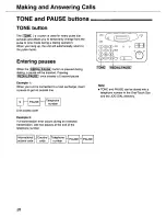 Предварительный просмотр 28 страницы Panasonic KX-FP101 Operating Instructions Manual