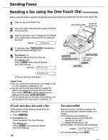 Предварительный просмотр 38 страницы Panasonic KX-FP101 Operating Instructions Manual