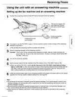 Предварительный просмотр 57 страницы Panasonic KX-FP101 Operating Instructions Manual