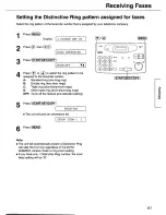 Предварительный просмотр 61 страницы Panasonic KX-FP101 Operating Instructions Manual