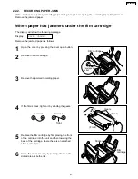 Preview for 27 page of Panasonic KX-FP101AL Service Manual