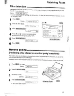 Preview for 71 page of Panasonic KX-FP101NZ Operating Instructions Manual