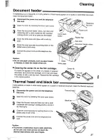 Preview for 87 page of Panasonic KX-FP101NZ Operating Instructions Manual