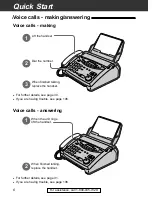 Предварительный просмотр 6 страницы Panasonic KX-FP121 Operating Instructions Manual