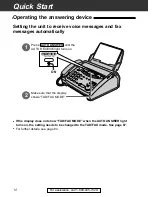 Предварительный просмотр 10 страницы Panasonic KX-FP121 Operating Instructions Manual