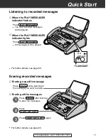 Предварительный просмотр 11 страницы Panasonic KX-FP121 Operating Instructions Manual