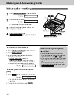 Предварительный просмотр 30 страницы Panasonic KX-FP121 Operating Instructions Manual