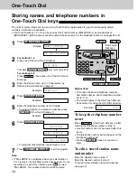 Предварительный просмотр 34 страницы Panasonic KX-FP121 Operating Instructions Manual