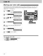 Предварительный просмотр 44 страницы Panasonic KX-FP121 Operating Instructions Manual