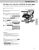 Предварительный просмотр 49 страницы Panasonic KX-FP121 Operating Instructions Manual