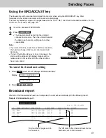 Предварительный просмотр 61 страницы Panasonic KX-FP121 Operating Instructions Manual