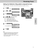 Предварительный просмотр 71 страницы Panasonic KX-FP121 Operating Instructions Manual