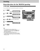 Предварительный просмотр 88 страницы Panasonic KX-FP121 Operating Instructions Manual