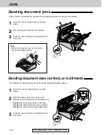 Предварительный просмотр 112 страницы Panasonic KX-FP121 Operating Instructions Manual