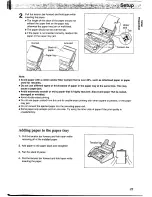 Предварительный просмотр 23 страницы Panasonic KX-FP121NZ Operating Instructions Manual