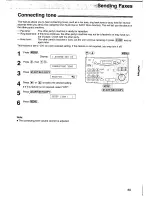 Предварительный просмотр 59 страницы Panasonic KX-FP121NZ Operating Instructions Manual