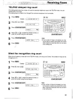 Предварительный просмотр 69 страницы Panasonic KX-FP121NZ Operating Instructions Manual