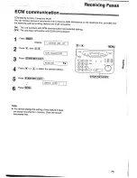 Предварительный просмотр 75 страницы Panasonic KX-FP121NZ Operating Instructions Manual