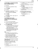 Предварительный просмотр 29 страницы Panasonic KX-FP141G Operating Instructions Manual