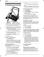 Предварительный просмотр 32 страницы Panasonic KX-FP145C Operating Instructions Manual